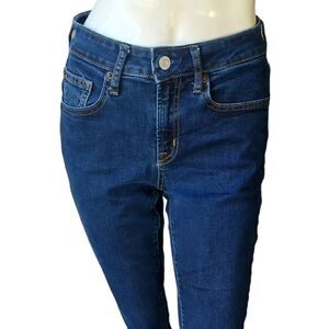 69564..Gap Curvy True Skinny Jeans Size 4/27Long, 8" Rise